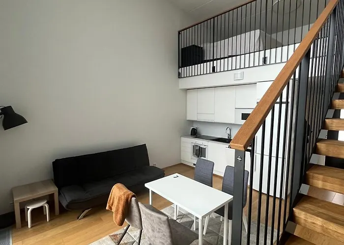 Spacious Loft Apartment With A Lake View
